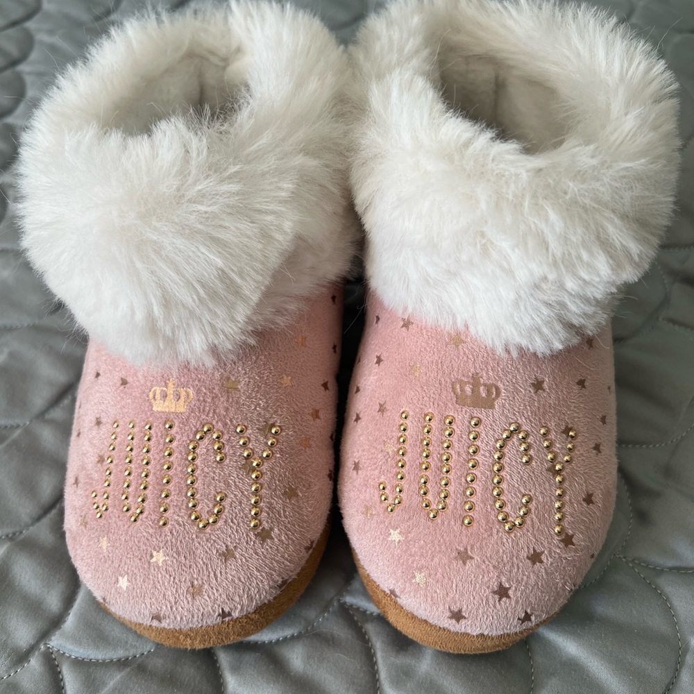 Juicy Couture Girls Slippers